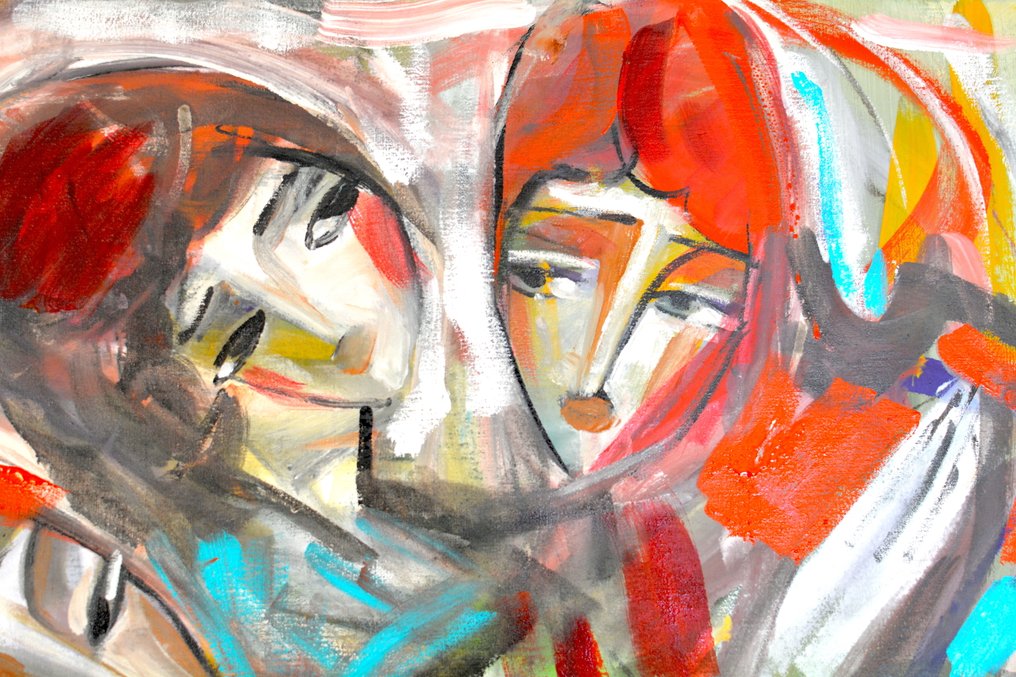 Hrasarkos (1975) - Pianiste-Oeuvre originale et unique-Peinture huile sur toile 60x80 #3.2