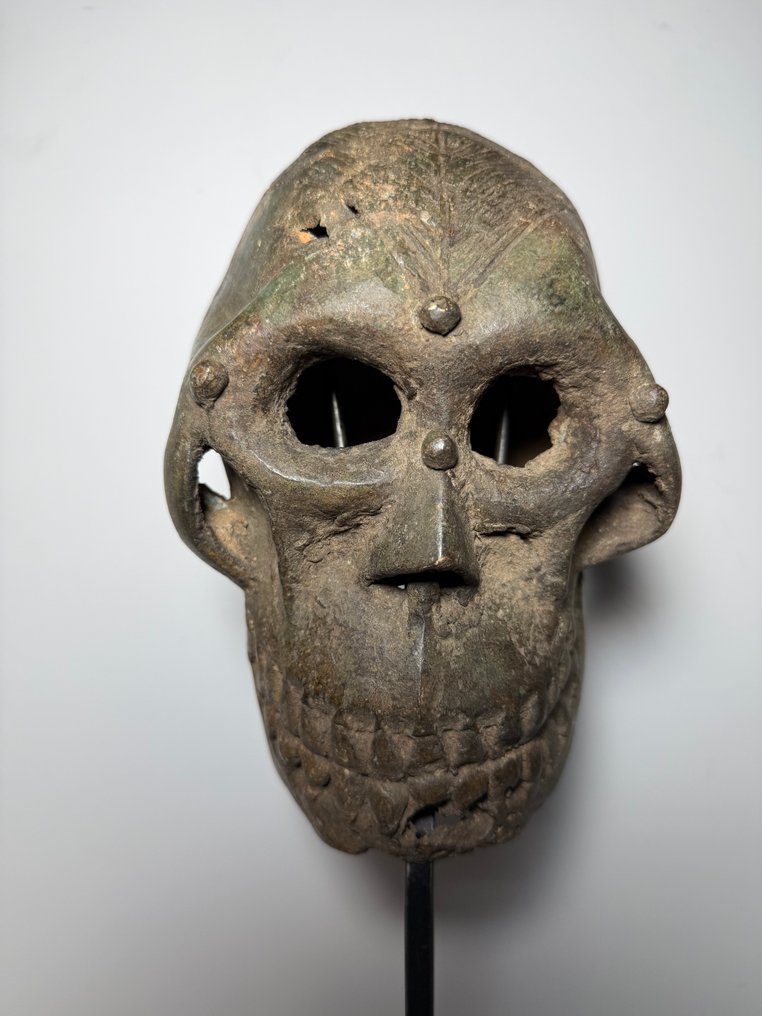 Εξαιρετικό κρανίο Oba. - Γιορούμπα - Νιγηρία  (χωρίς τιμή ασφαλείας) #1.0