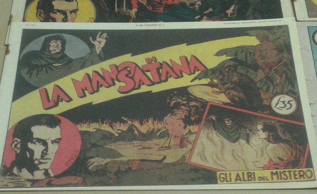 Ipnos n° 5 originale Audace - e riedizione completa 1/5 - 6 Comic collection #4.3