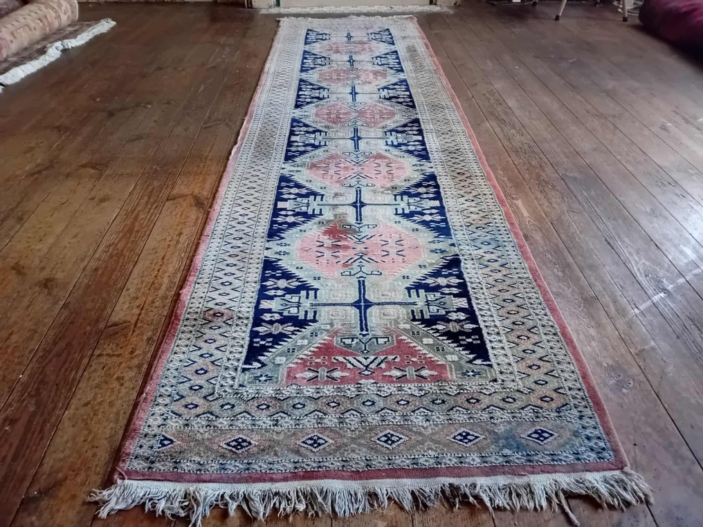 Pakistan - Carpet - 305 cm - 80 cm - Karachi Wool and Silk #1.0