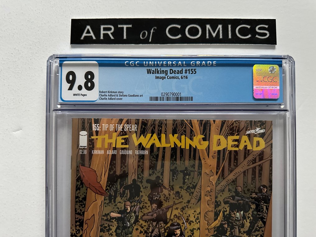 The Walking Dead #155 - CGC 9.8 - 1 Graded comic - First edition - 2016 #2.1