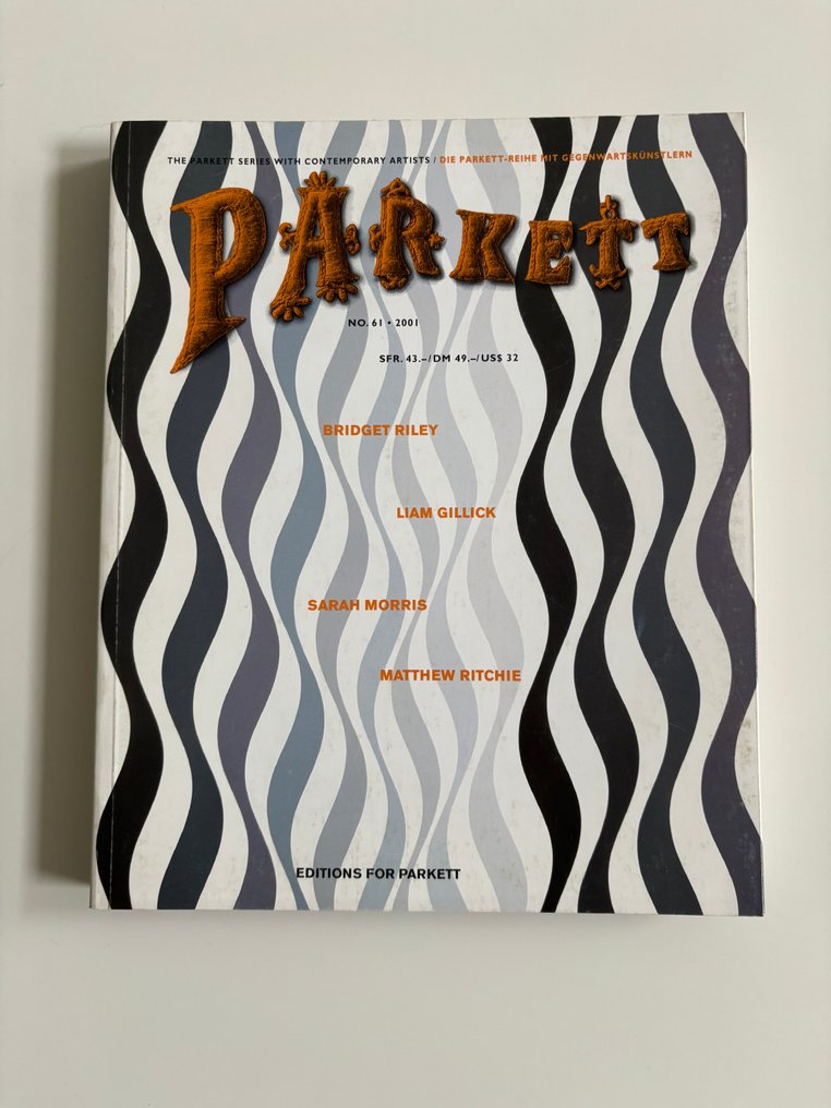 Parkett magazine - Lot with 6 issues - 1994-2002 #3.2