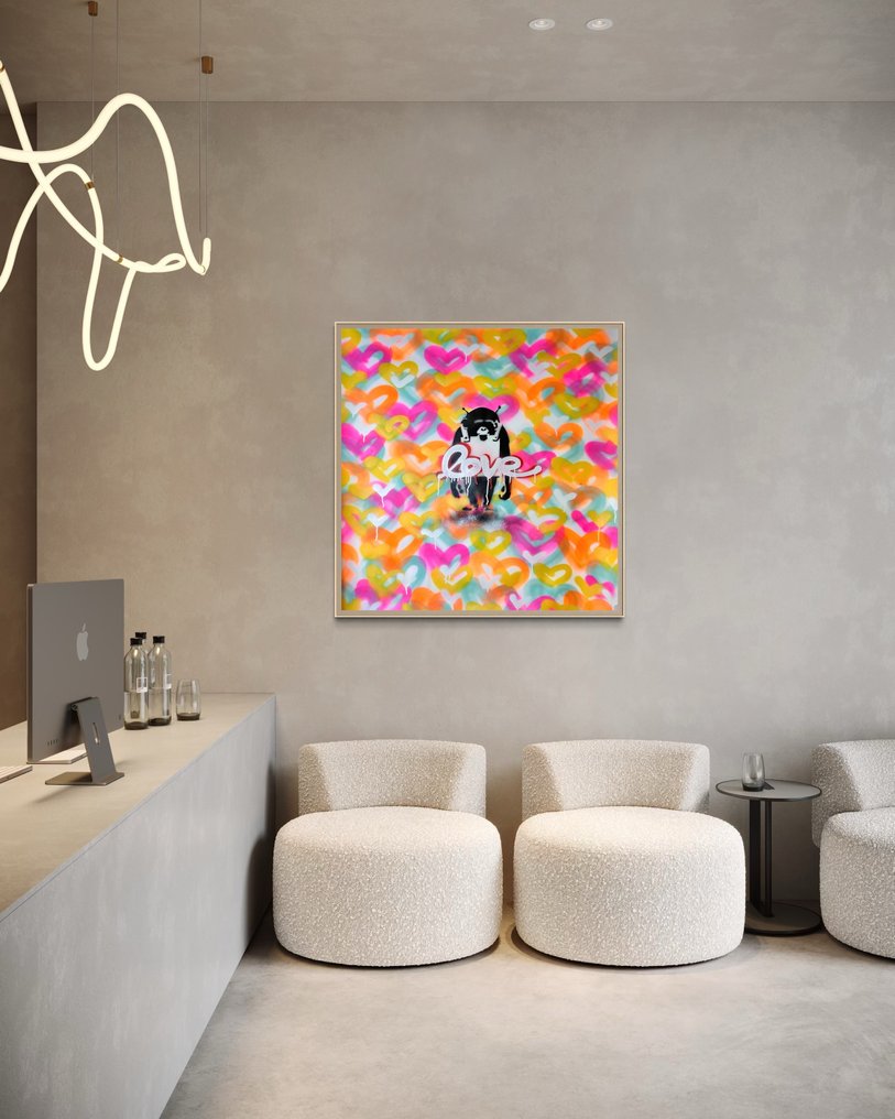 Timo Wedell - Love All Ape Like Banksy - XL · No Reserve #2.1