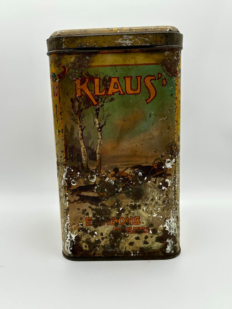 Klaus’s; Blooker’s; Droste - 锡盒 (3) - 锡 - 古董锡罐 #4.3
