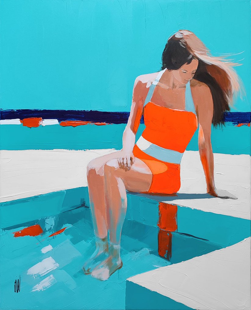 Virginie Schroeder - Maillot Orange (XL) #1.0