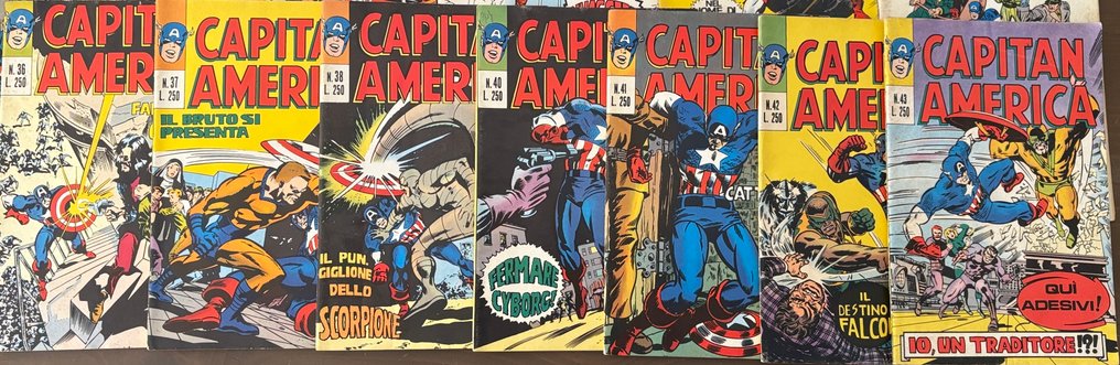 美國隊長 Vari numeri - Editoriale Corno - 25 Comic - 第一版 #4.3