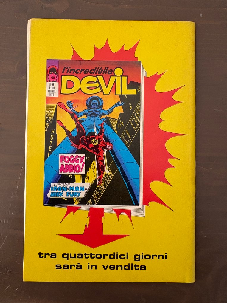 Devil n. 44 con medalcalcio - Editoriale Corno - 1 Comic - First edition/1971 #1.0