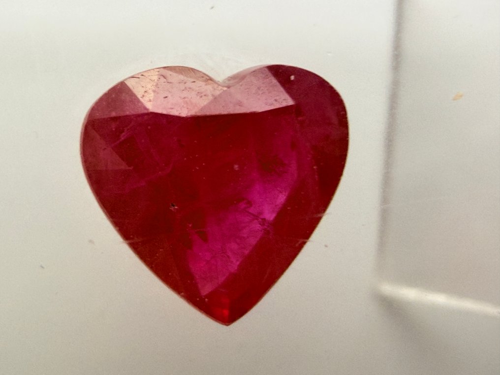 紅色 紅寶石  - 1.10 ct - Antwerp Laboratory for Gemstone Testing (ALGT) - 鲜明/深红 #2.1