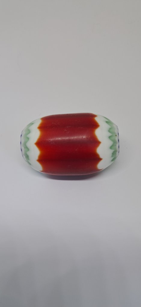 Perla rosetta o chevron bead grande  (Senza prezzo di riserva) #4.3