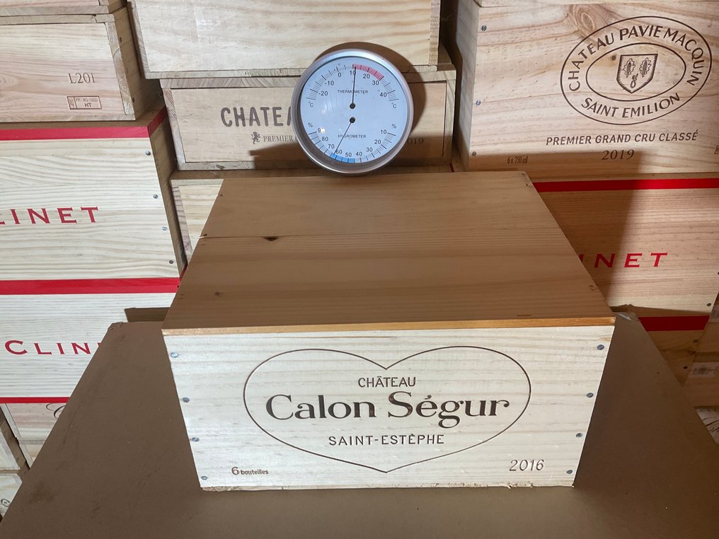 2016 Chateau Calon-Segur - Saint-Estèphe 3ème Grand Cru Classé - 6 Bottles (0.75L) #1.0