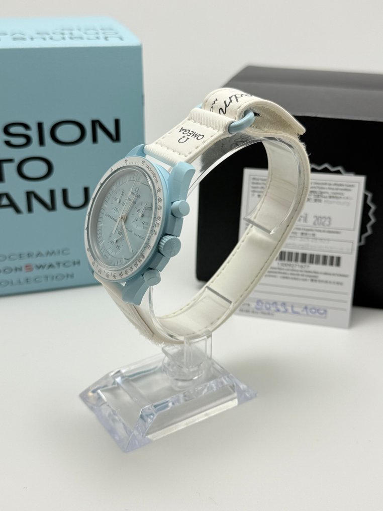 Omega x Swatch - MoonSwatch - Mission to Uranus - No Reserve Price - S033L100 - Unisex - 2023 #4.3