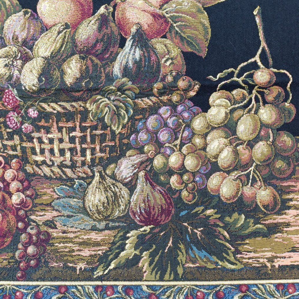 Natura morta, gobelin - Tapestry - 110 cm - 70 cm - Flemish style #3.2