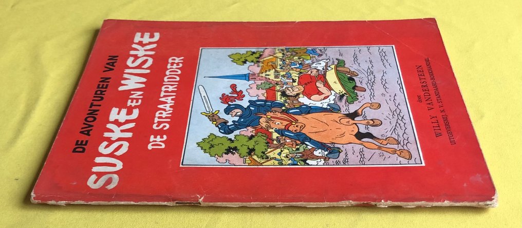 Suske en Wiske RV-25 - De straatridder - 1 Album - First edition - 1955 #1.0