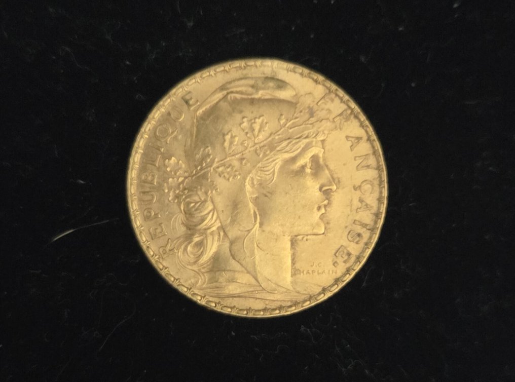 Frankrijk. 20 Francs 1909 Marianne #1.0