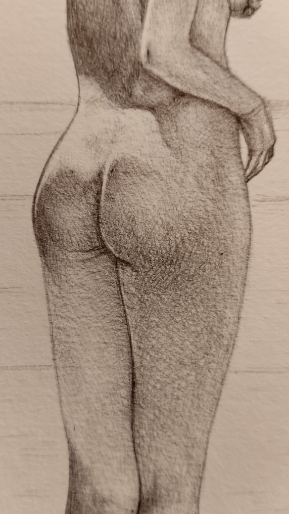 Danilo Angeletti - 1 Original drawing - Valentina - Valentina in spiaggia - 2023 #2.1