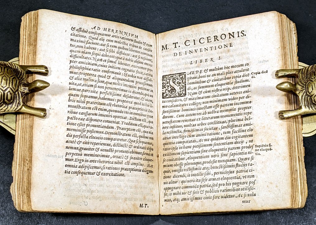 Marcus Tullius Cicero - Rhetoricorum ad C. Herennium libri quatuor. Et M.T. Ciceronis De inuentione libri duo - 1596 #4.3