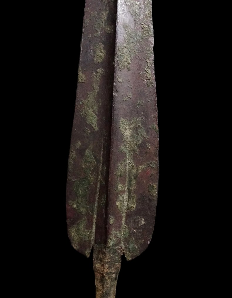 Εποχή του Χαλκού - Άκρη δόρατος από μπρούντζο - Κύπρος - 2500/2000 π.Χ. - 47,5 εκ. #3.2