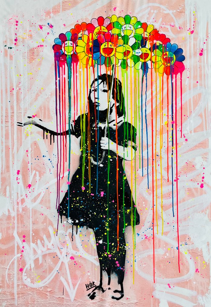 HÖK (1984) - Rain Of Flowers XXXL (NO RESERVE PRICE) #1.0