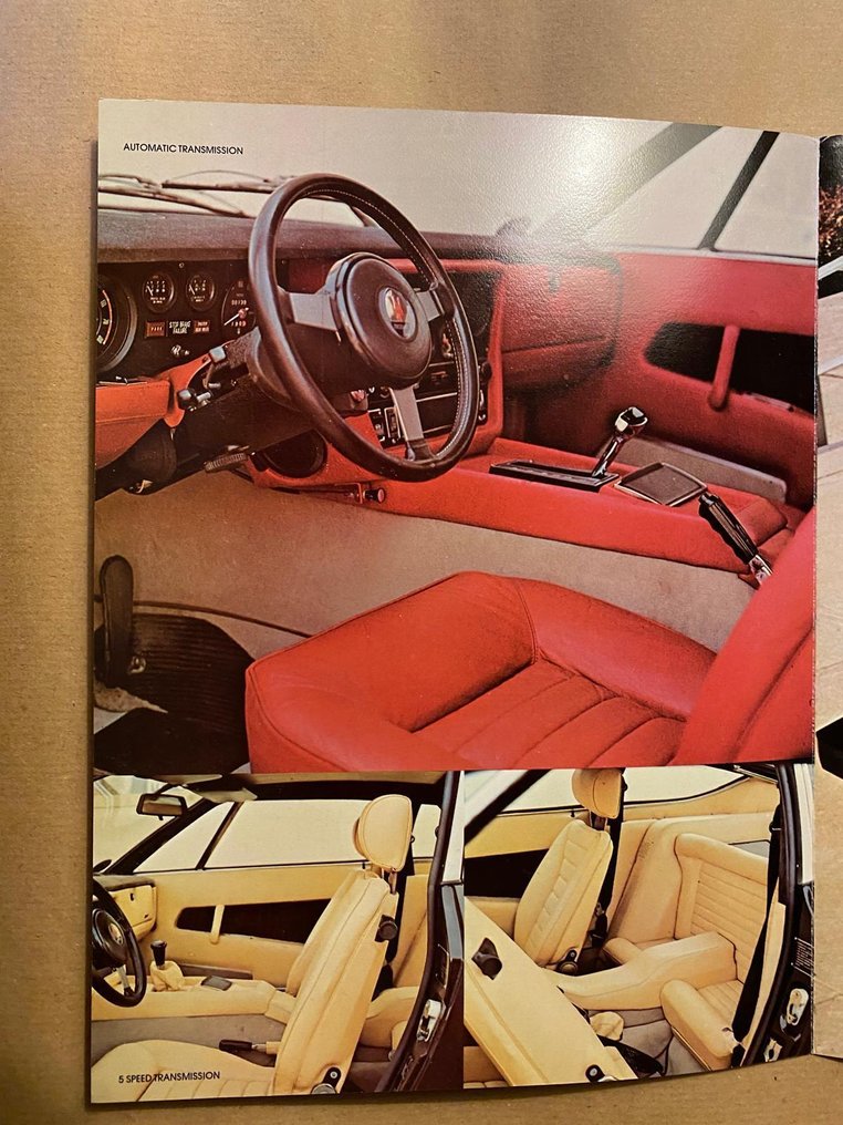 Brochure - Maserati - Khamsin - 1978 #3.2