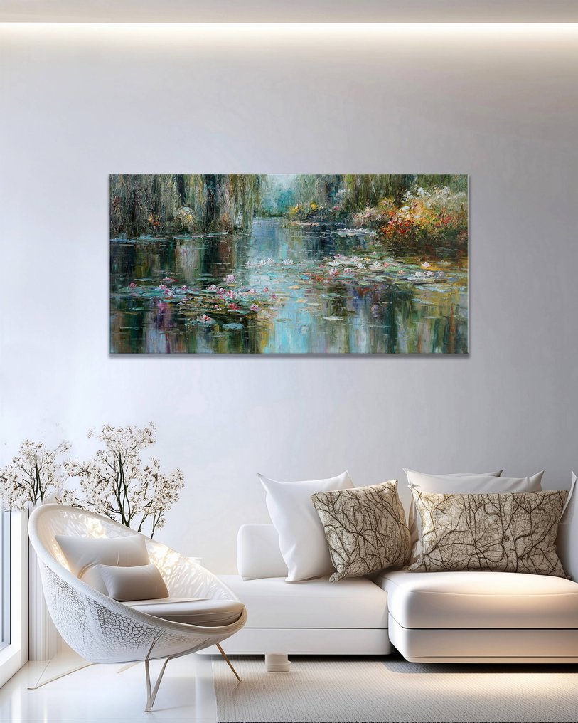 StefanoArt - Waterlily Mirror #2.1
