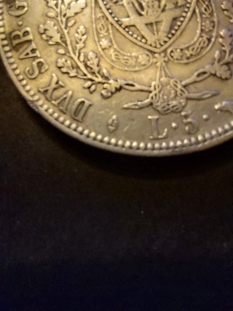 Italy, Kingdom of Sardinia Carlo Felice. 5 Lire 1829 Torino (No reserve price) #2.1