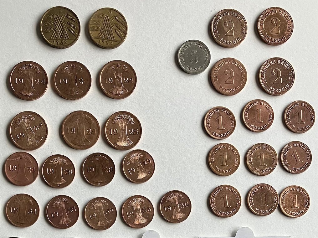Γερμανία. Collection of coins 1846-1990 (χωρίς τιμή ασφαλείας) #1.0