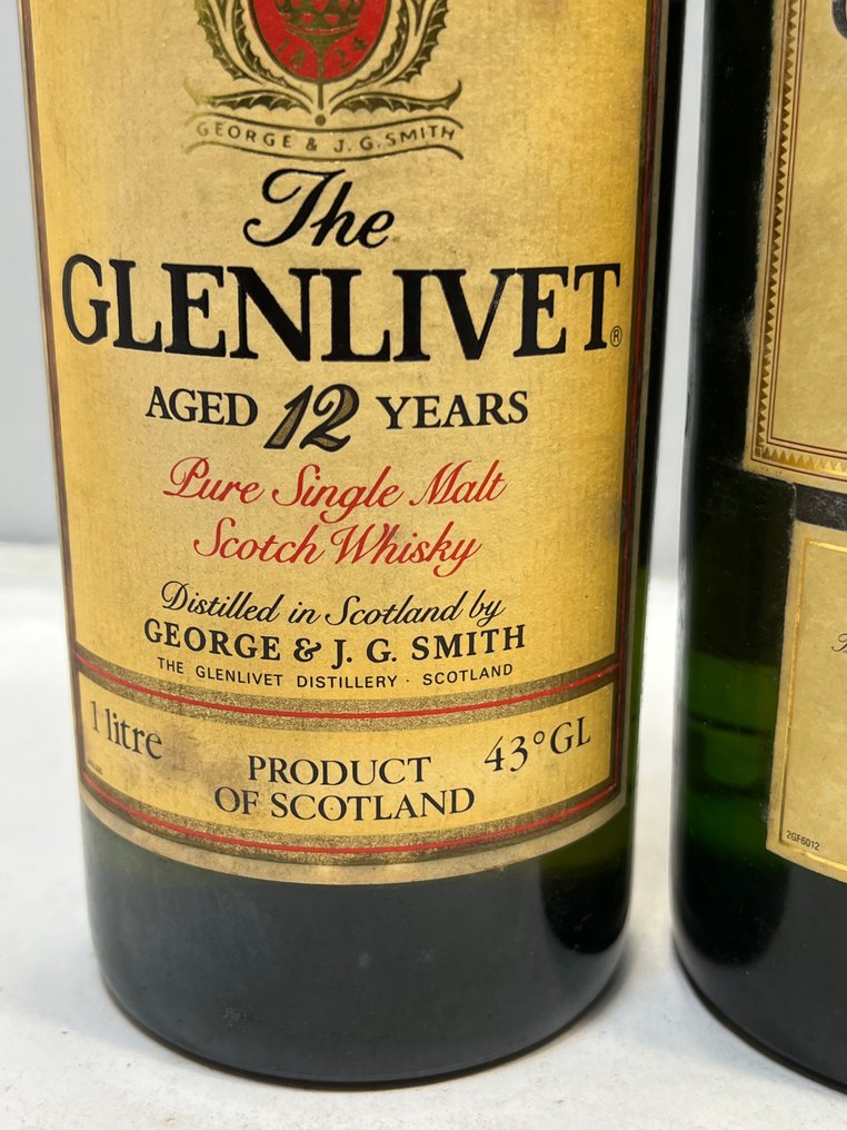 The Glenlivet  - b. 1970s, 1990s - 1 Litre - 2 瓶 #1.0