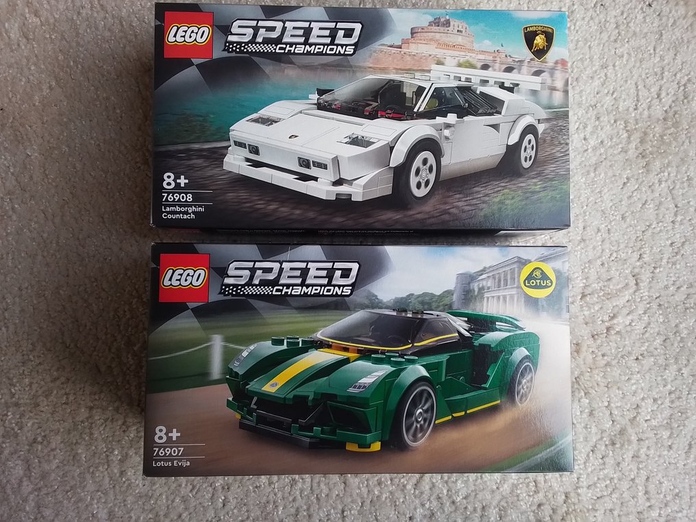 LEGO Set - Speed Champions - Lotus Evija (76907) & Lamborghini Countach (76908) #1.0