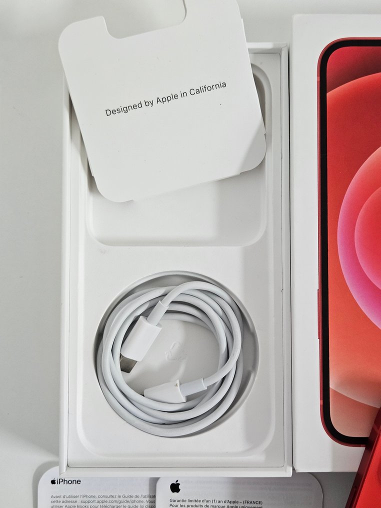 Apple iPhone 12 Red Product 256Go - iPhone - Dans la boîte d'origine #1.0