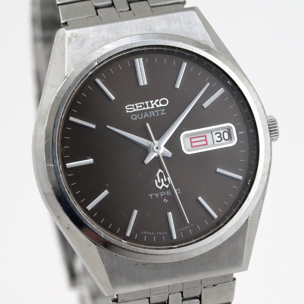 Seiko - TYPE 2 QUARTZ - No Reserve Price - 7546-8070 - Men - 1978 #1.0