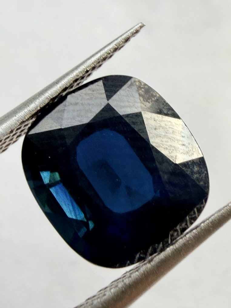 Kék Zafír - 5.47 ct - Antwerpeni Drágakővizsgálati Laboratórium (ALGT) #4.3