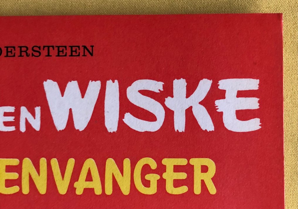 Suske en Wiske - VK-142 De mottenvanger - Inclusief reclamefolder 25 jaar “Suske en Wiske” - 1 Album - First edition - 1973 #4.3