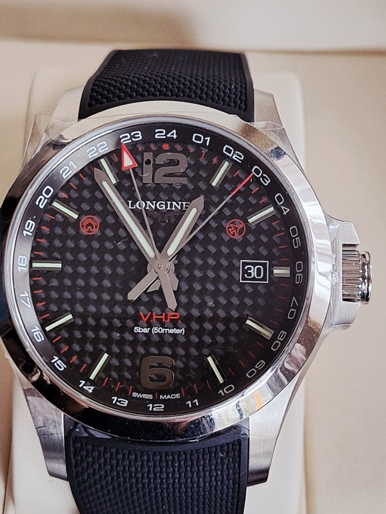 Longines - Conquest L3.728.6 NEU 2 JAHRE GARATIE V.H.P. GMT - L3.728.4 - Férfi - 2020+ #1.0