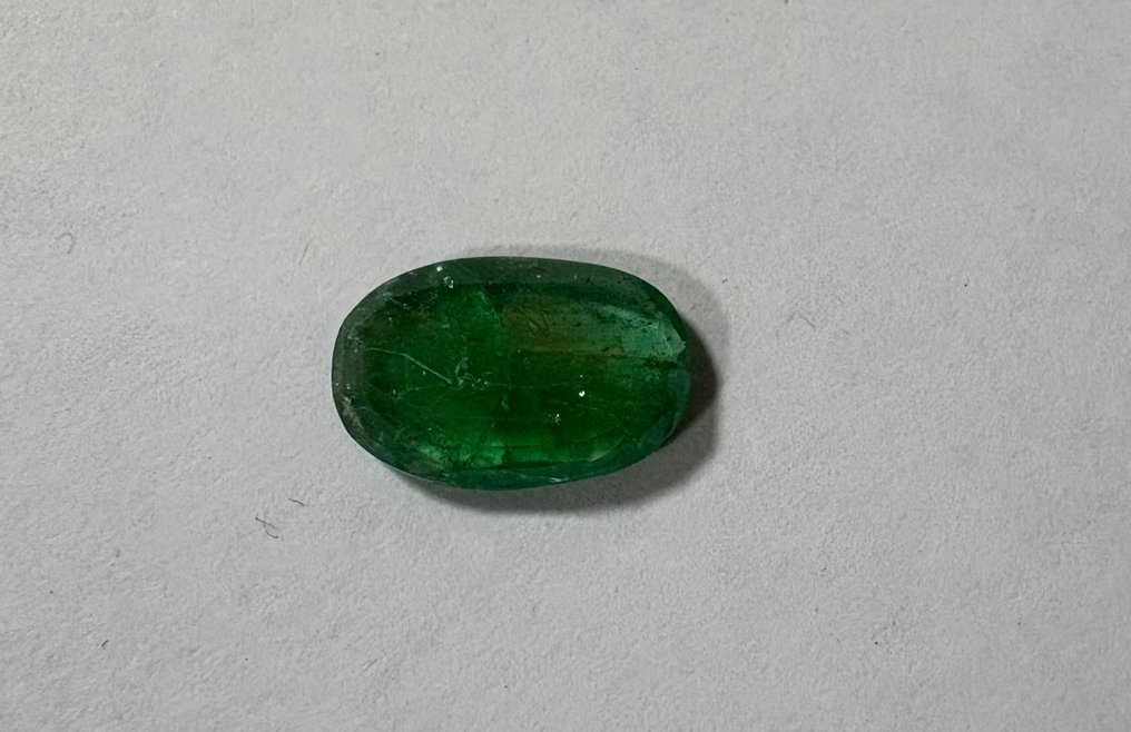 没有保留价 - 1 pcs  绿色 祖母绿  - 2.22 ct - 国际宝石研究院（IGI） - 天然翡翠 #1.0