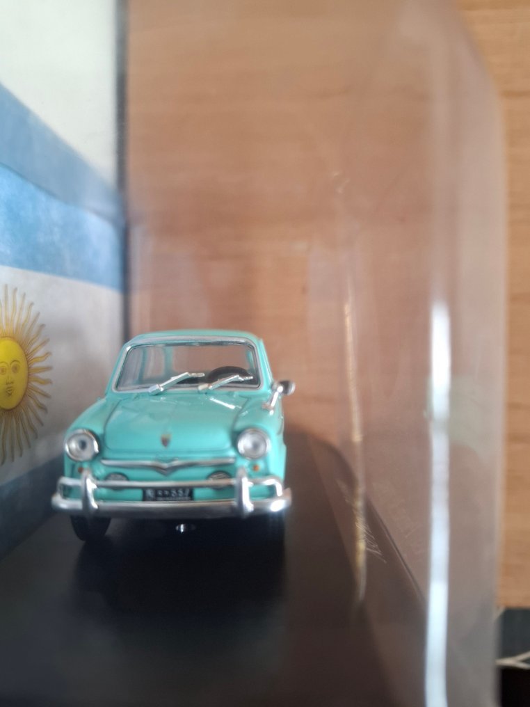 1:43 - Model sedan  (4) - Nsu Prinz 30, De Carlo 700, Isard Royal T-700, Auto Union 1000 S - 1959/60 - nieuw in ovp - Famous German car brands from the 1960s. #4.3