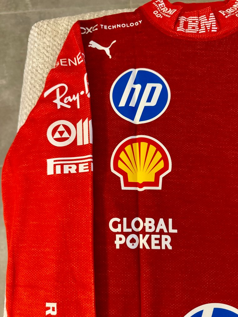 法拉利 - Las Vegas 2025 - 路易斯·漢米爾頓 - 2025 - Nomex 内衣衫  #1.0