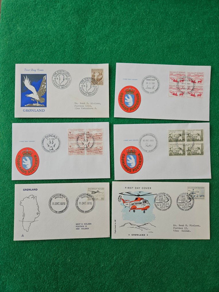 Σκανδιναβία 1918/2000 - Νήσοι Φαρόε, Γροιλανδία, Δανία, Νορβηγία, Σουηδία, 1,4 kg ή 215 Νορβηγικά FDC + Παλαιότερα γράμματα. #3.2