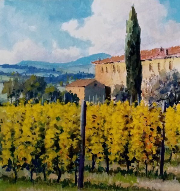 Walter Marchese (1958) - Paesaggio toscano #3.2