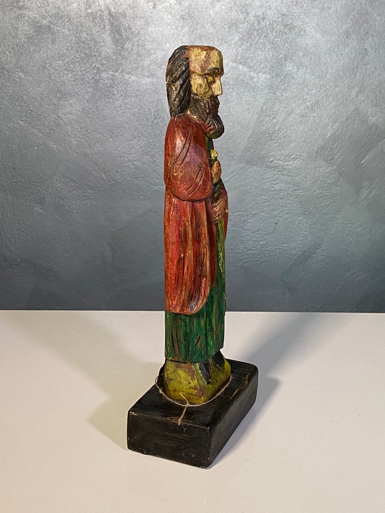 雕塑, San Paolo con spada - 40 cm - 木 #3.2
