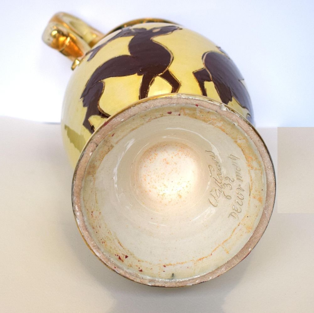 Vallauris - Maljakko - Keraaminen - Suuri ja raskas VALLAURIS #4.3