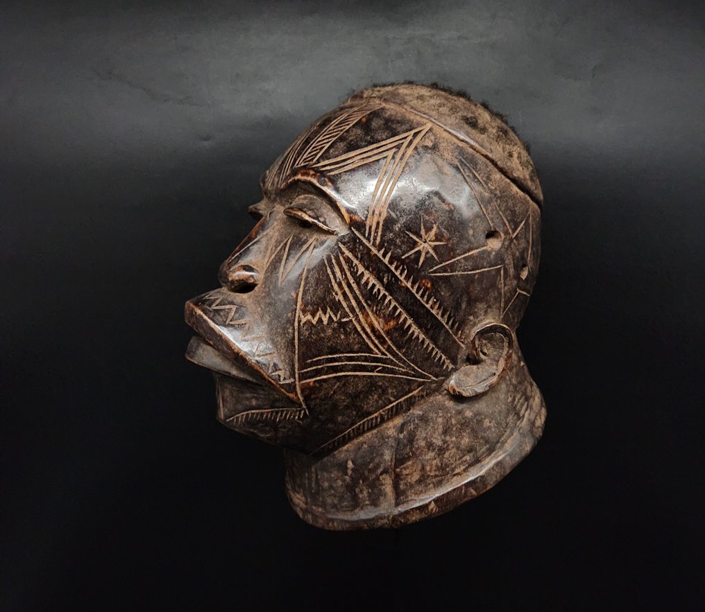 令人印象深刻且罕见 - 面具 - Makondé - 莫桑比克  (沒有保留價) #4.3