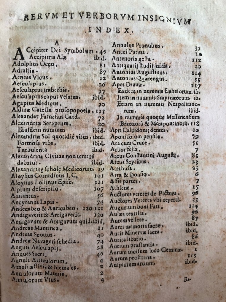 Laurentius Pignorius - Laurentii Pignorii Patavini Symbolarum Epistolicarum Liber - 1694 #2.1