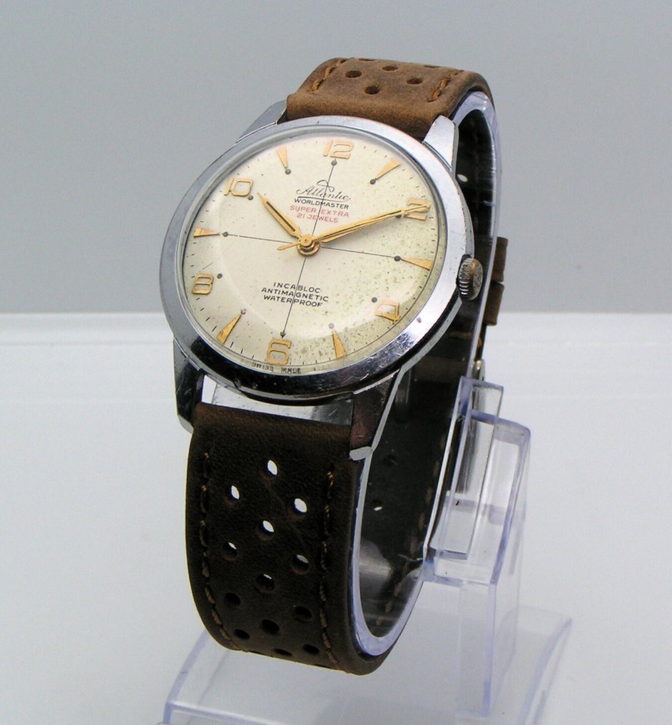 Atlantic Worldmaster Super Extra - cal. AS 1188 - No Reserve Price - Men - 1960-1969 #1.0