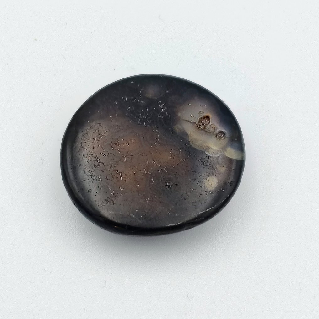 丝绸之路，中亚 天然带纹玛瑙 保护珠子护身符 - 36 mm  (沒有保留價) #2.1