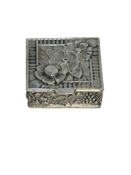 Pillendose - .835 Silber - Tablettenbox 835 #1.0