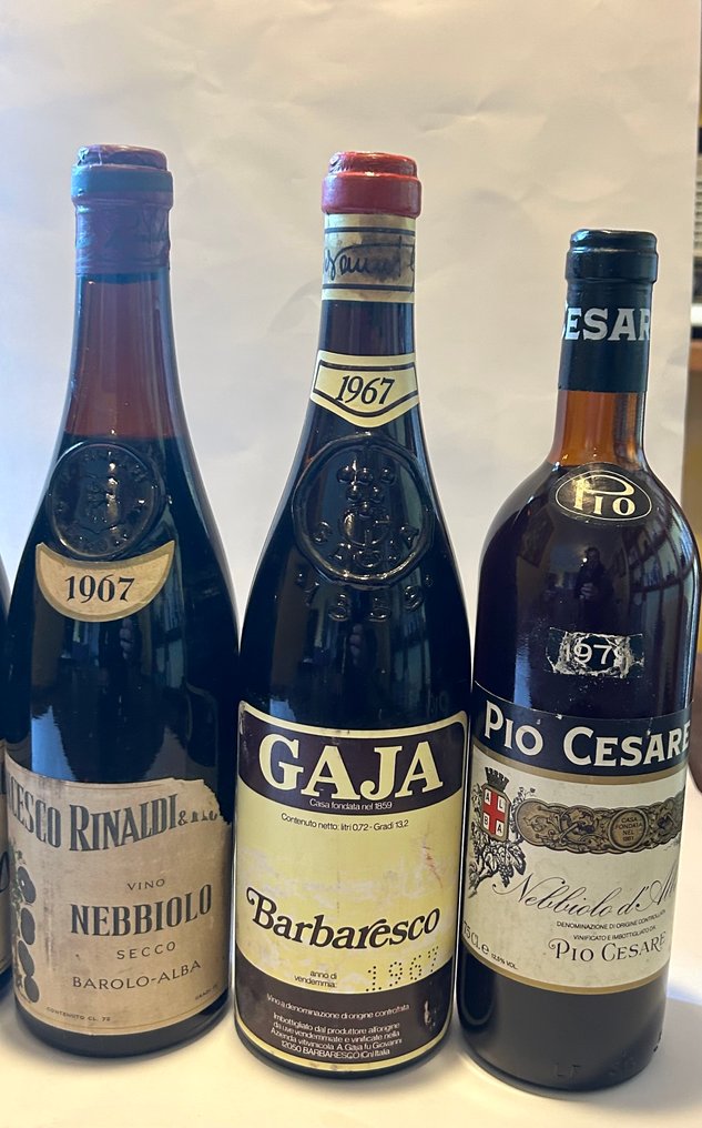Francesco Rinaldi, Gaja, Pio Cesare, Prod. del Barbaresco, Cantina Mascarello - Piemont Barolo - 6 Bottles (0.75L) #2.1