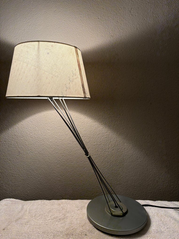 Lumina - Yaacov Kaufman - Table lamp - LIZ - Metal, Textile #1.0