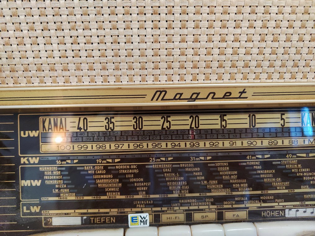 Löwe - Opta Magnet Typ 4725W Tube radio #2.1