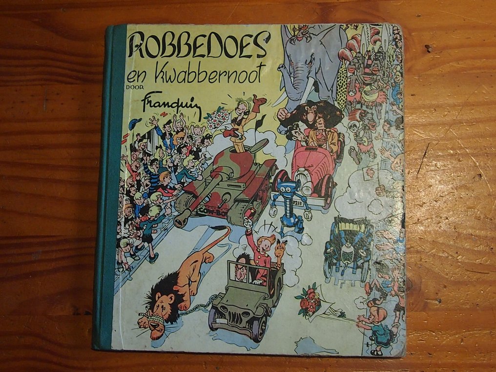 Robbedoes 1 - Robbedoes en Kwabbernoot - 1 Album - 1949 #1.0