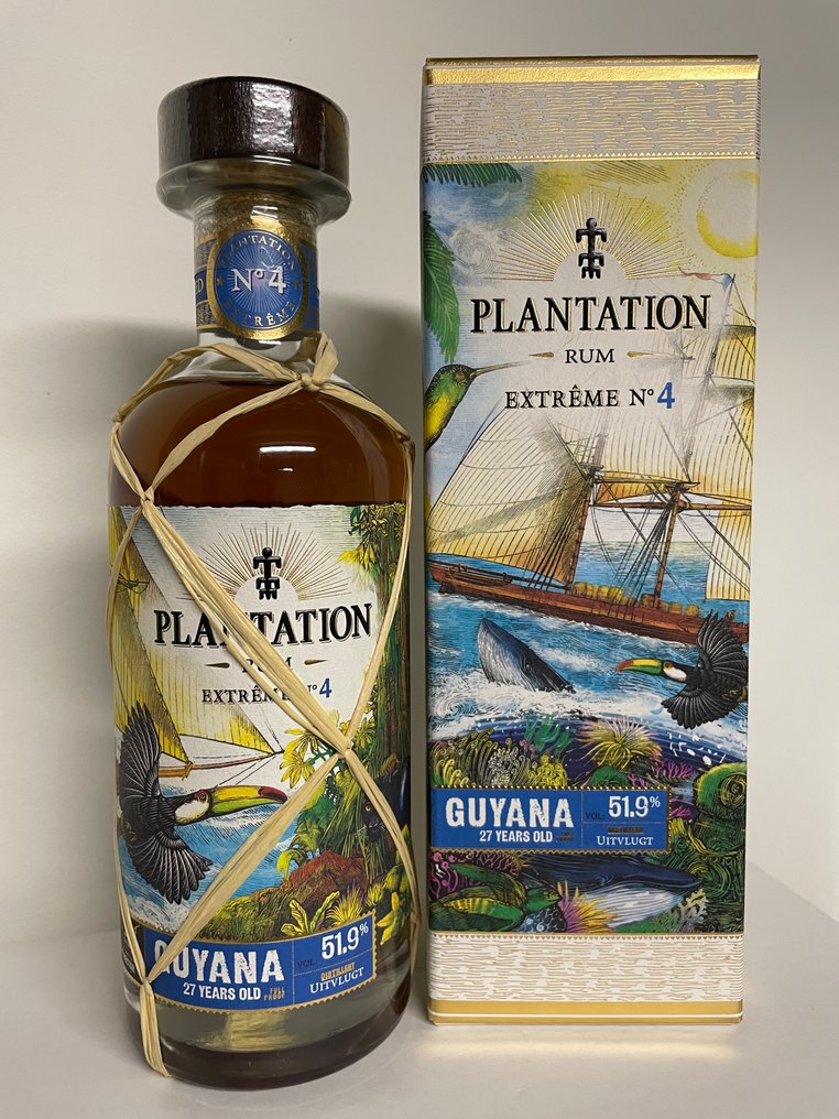 Uitvlugt 1993 27 years old Plantation - Extrême No. 4 - Port Mourant for the Nectar    - b. 2020  - 70cl #1.0